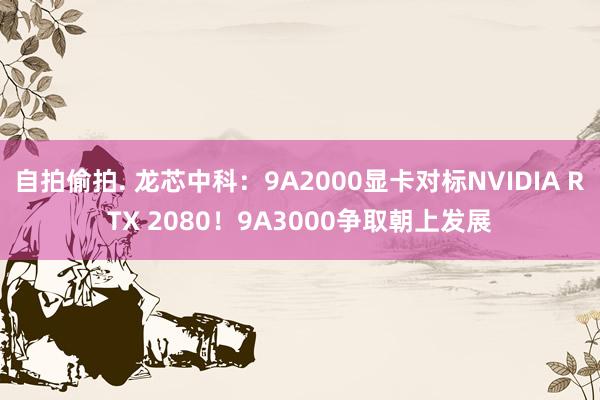 自拍偷拍. 龙芯中科：9A2000显卡对标NVIDIA RTX 2080！9A3000争取朝上发展