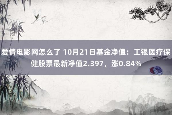 爱情电影网怎么了 10月21日基金净值：工银医疗保健股票最新净值2.397，涨0.84%