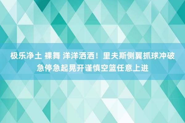 极乐净土 裸舞 洋洋洒洒！里夫斯侧翼抓球冲破急停急起晃开谨慎空篮任意上进