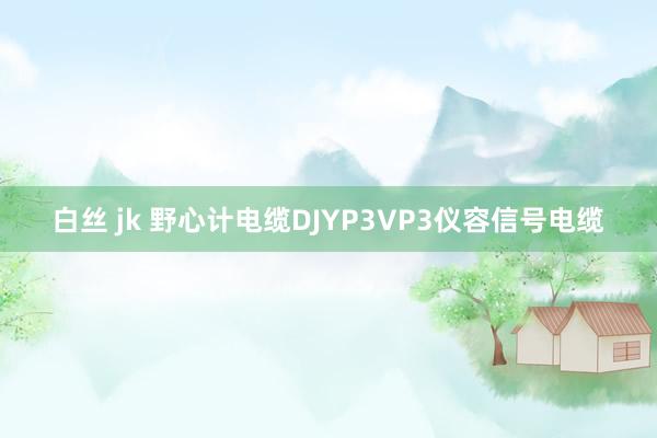白丝 jk 野心计电缆DJYP3VP3仪容信号电缆
